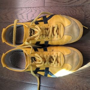 Yellow Mexico 66 Onitsuka Tigers Size 8